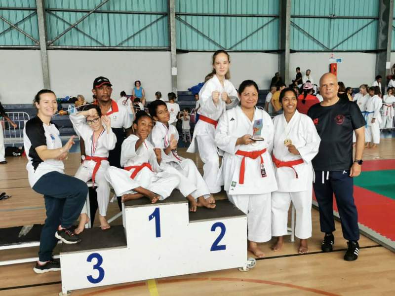 Coupe de l&rsquo;Etang Salé par équipes kata le 22&nbsp;février