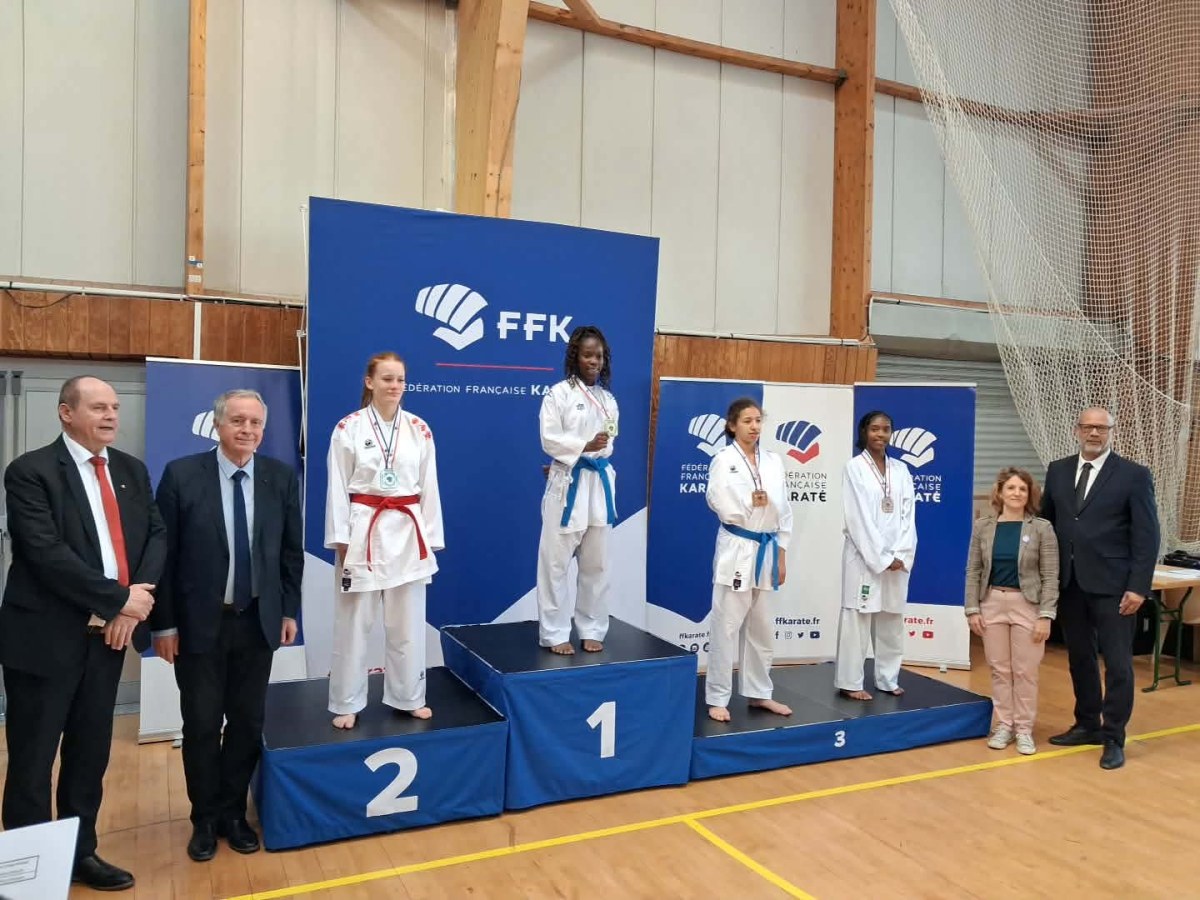 Championnat de France Minimes le 18 et 19 avril : Magnevah&nbsp;3è